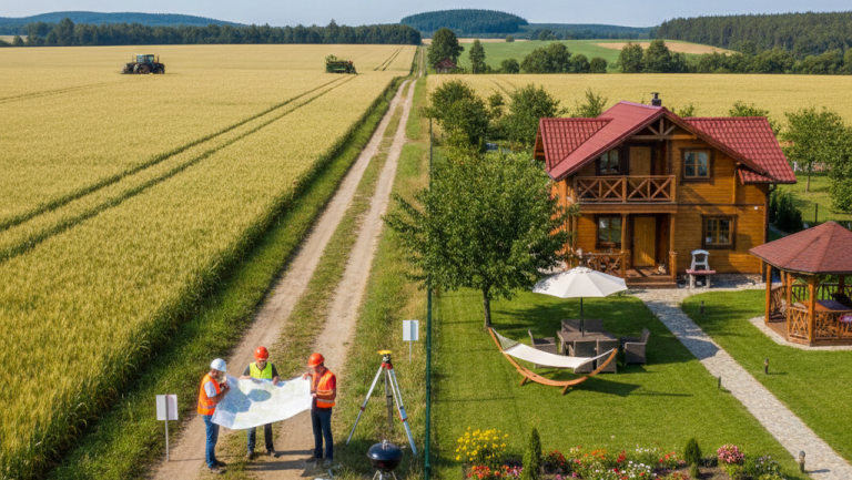 Jak przekształcić działkę rolną na rekreacyjną? 