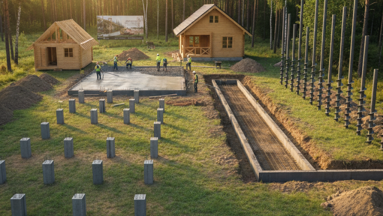 Jaki fundament pod domek letniskowy drewniany?